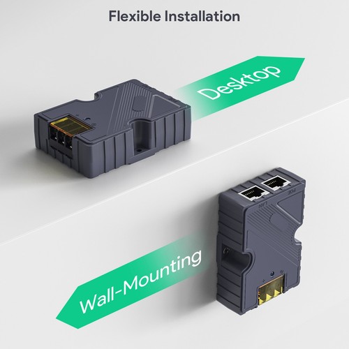 Dish-Kabeladapter Überspannungsschutz ESD-Schutz DC48–57 V GigE-PoE-Injektor❀ - Afbeelding 14 van 22