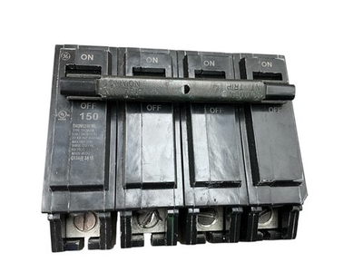 #ad GE THQMV150WL 150AMP 120 240V 22K AIC Main Breaker $130.00