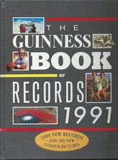 The Guinness Book of Records - 37th Edition 1991 - hardcover McFarlan, Donal...