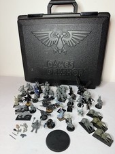 Games Workshop Warhammer Citadel Carry Case Black PLUS 50 Figures W475
