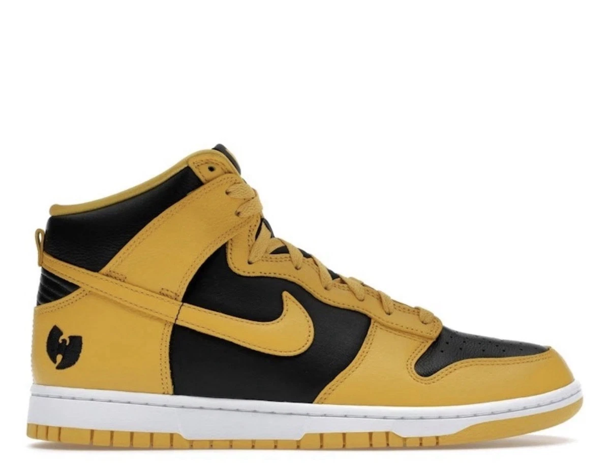 新品Wu-Tang Clan Nike Dunk High Retro 27cm Nike Wu-Tang x Dunk Retro Premium 2024 High Yellow for Sale