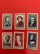 HA37 - timbres de France de 1951 N° 891  à  896 - Neufs  sans gomme