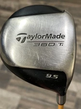 TaylorMade 360 Ti Driver 9.5° Pro Force 65 Gold Stiff Flex Graphite Shaft RH