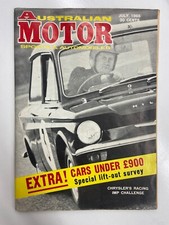 Vintage Australian Motor Sports & Automobiles July 1966 - Chrysler Racing