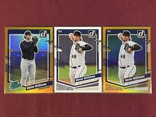 2023 Donruss Baseball Gavin Williams Rated Prospect & Base Holo Orange + Base