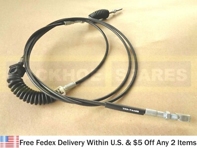 JCB PARTS - THROTTLE CONTROL CABLE ASSEMBLY (PART NO. 333/F4489