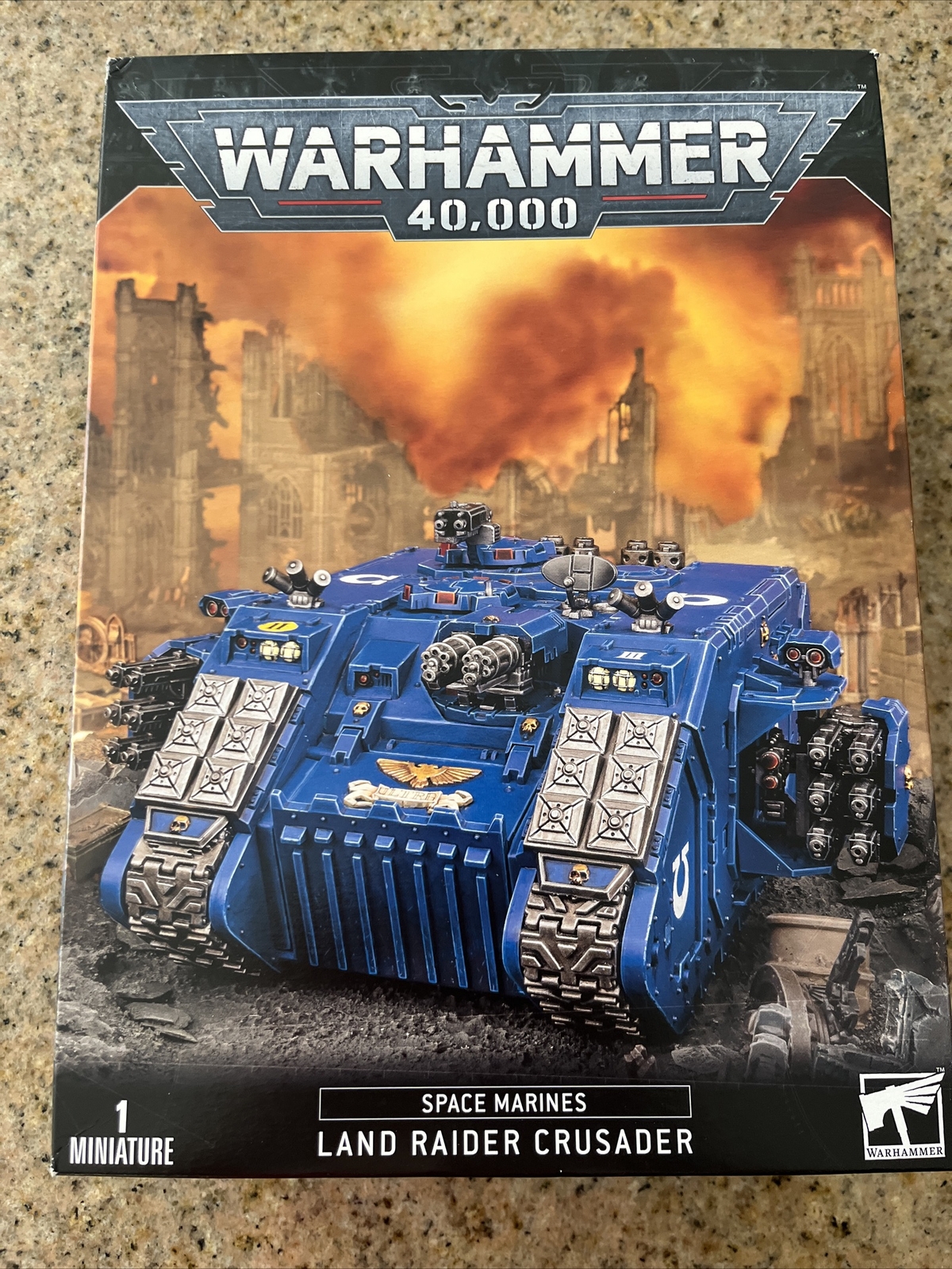 Games Workshop Warhammer 40K Space Marine Land Raider (40-30) for sale ...