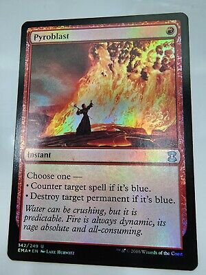 MTG Pyroblast Foil 142/249 Eternal Masters Magic the Gathering | eBay