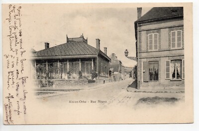 AIX EN OTHE - Aube - CPA 10 - la rue Neuve