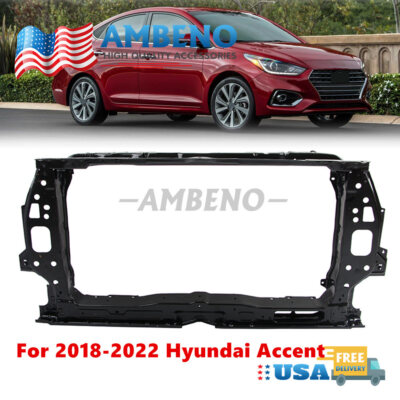 New Radiator Support Core Sedan for 2018-2022 Hyundai Accent HY1225206