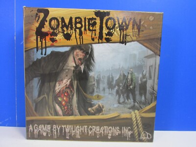komplettes ZOMBIE TOWN BRETTSPIEL von Twilight Creations Inc