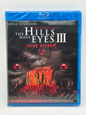 The Hills Have Eyes III 3 Mind Ripper (1995) Blu-ray Code Red 90s Horror OOP NEW
