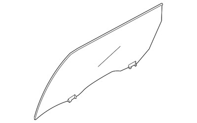 Genuine Nissan Door Glass 82301-1AA0B