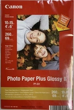 Canon Photo Paper Plus Glossy II 4x6 Sample Pack UsedOfficeShopCom