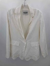 Pre-owned Claudie Pierlot Ivory Size 36 Blazer