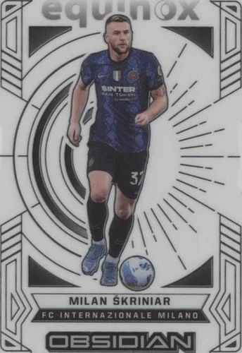 2021-22 Panini Obsidian Milan Skriniar #28