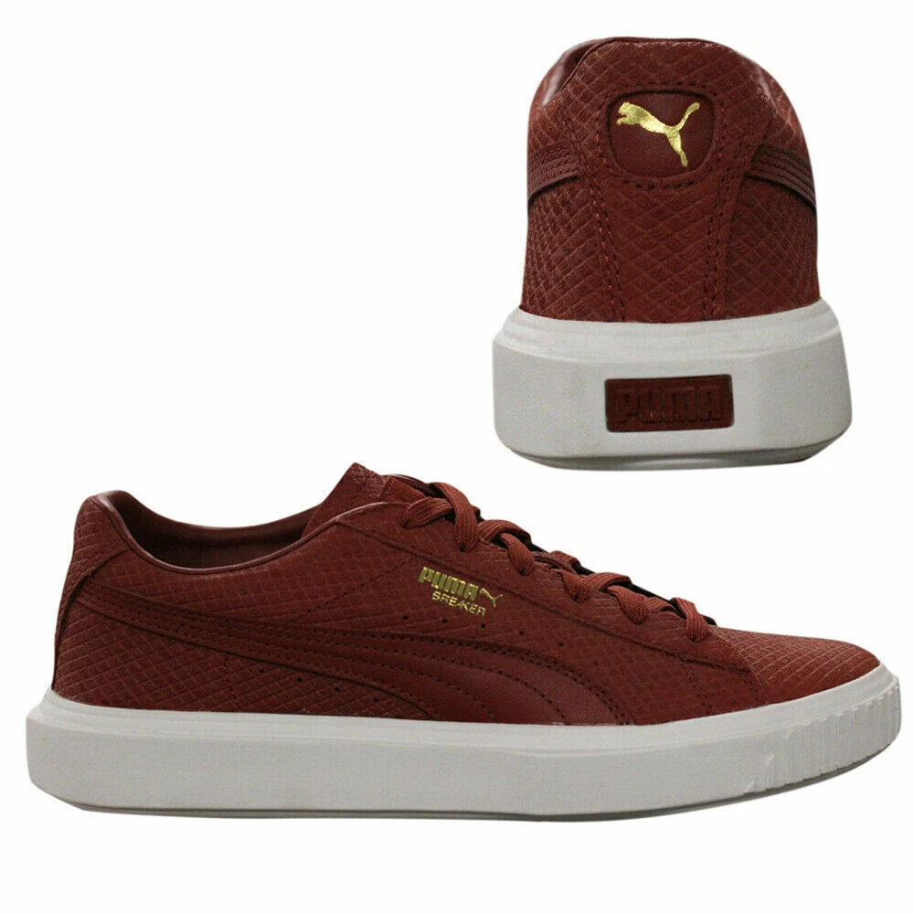 Puma breaker top suede red dahlia