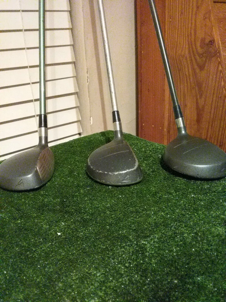 Adams Ladies Tight Lies 2 Spin Control 3-5-7 Woods Set Graphite Shafts - Image 4 of 4