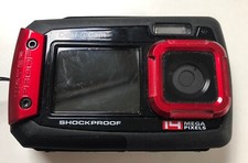 iON Cool-iCam Tough Waterproof Shockproof Digital Selfie Camera with Dual LCD