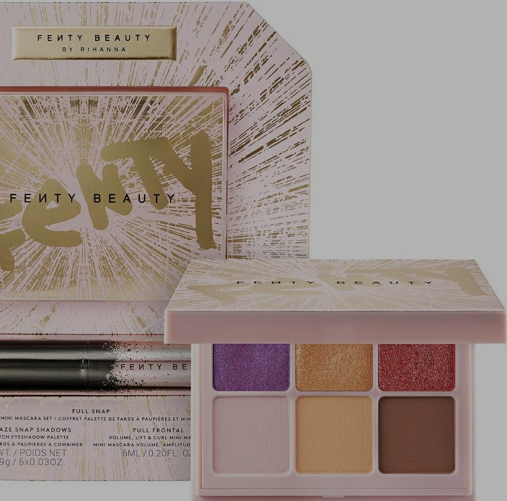FENTY Beauty Full Snap Eyeshadow Palettemini mascara set NEW