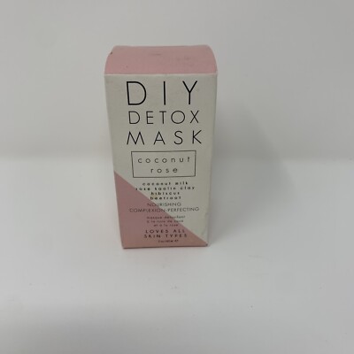 DIY Detox Mask Coconut & Rose 2oz