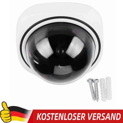 Wireless Home Security Dome Simulated Camera Video Dummy Indoor Outdoor