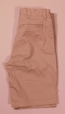GAP KIDS Boys Stone Cotton Flat Adjustable Waist Shorts Sz 10 Husky