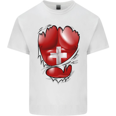 Candymix T-Shirt Bambino Con Bandiera Della Gran Bretagna E Scarabocchi – Unisex, 100% Cotone, Vestibilità Standard, Grigia