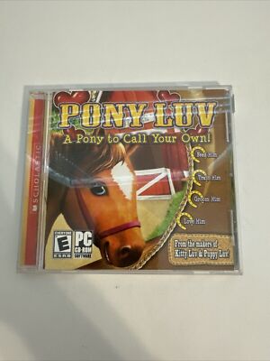 Mlp Cd Rom Pony Luv - A Pony to Call Your Own PC 2006 CD-Rom Windows | eBay