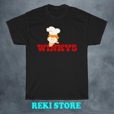 WINKY'S HAMBURGERS Restaurant Men's Black Size S-5XL