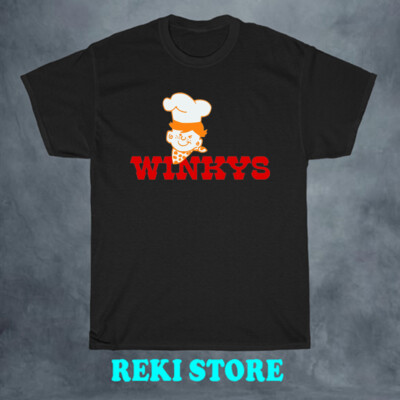 WINKY'S HAMBURGERS Restaurant Men's Black Size S-5XL | eBay