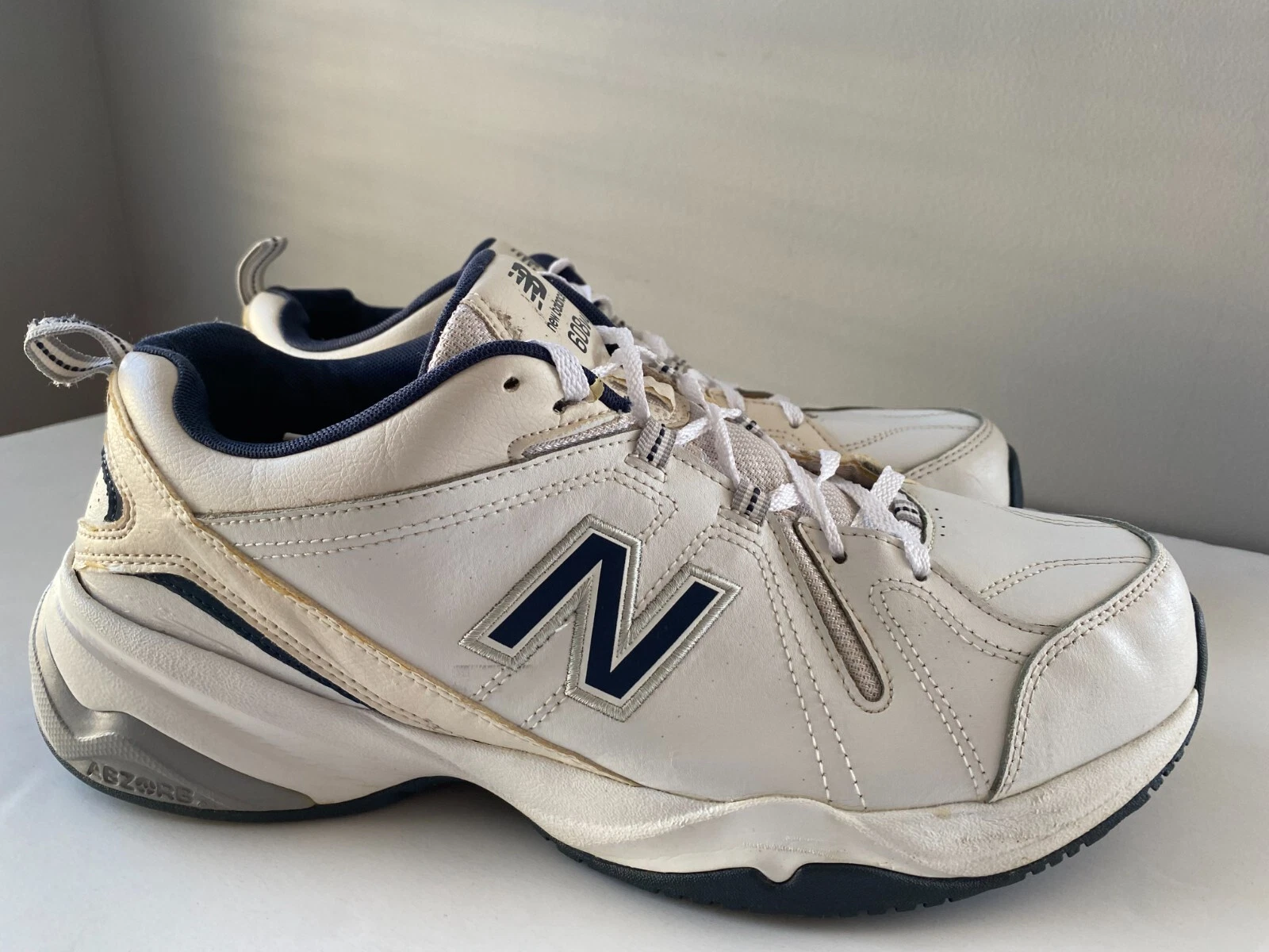 Scarpe Uomo Taglia 13 4E New Balance 608 V4 Bianco MX608V4W Allenamento
