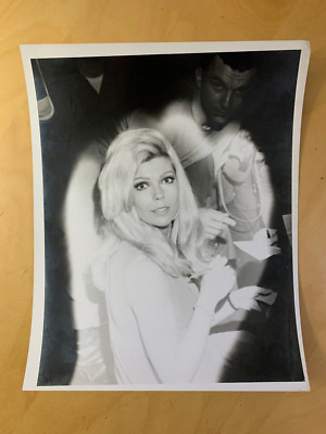 1966-67 Nancy Sinatra Photo Aboard the USS KITTY HAWK (CVA-63)