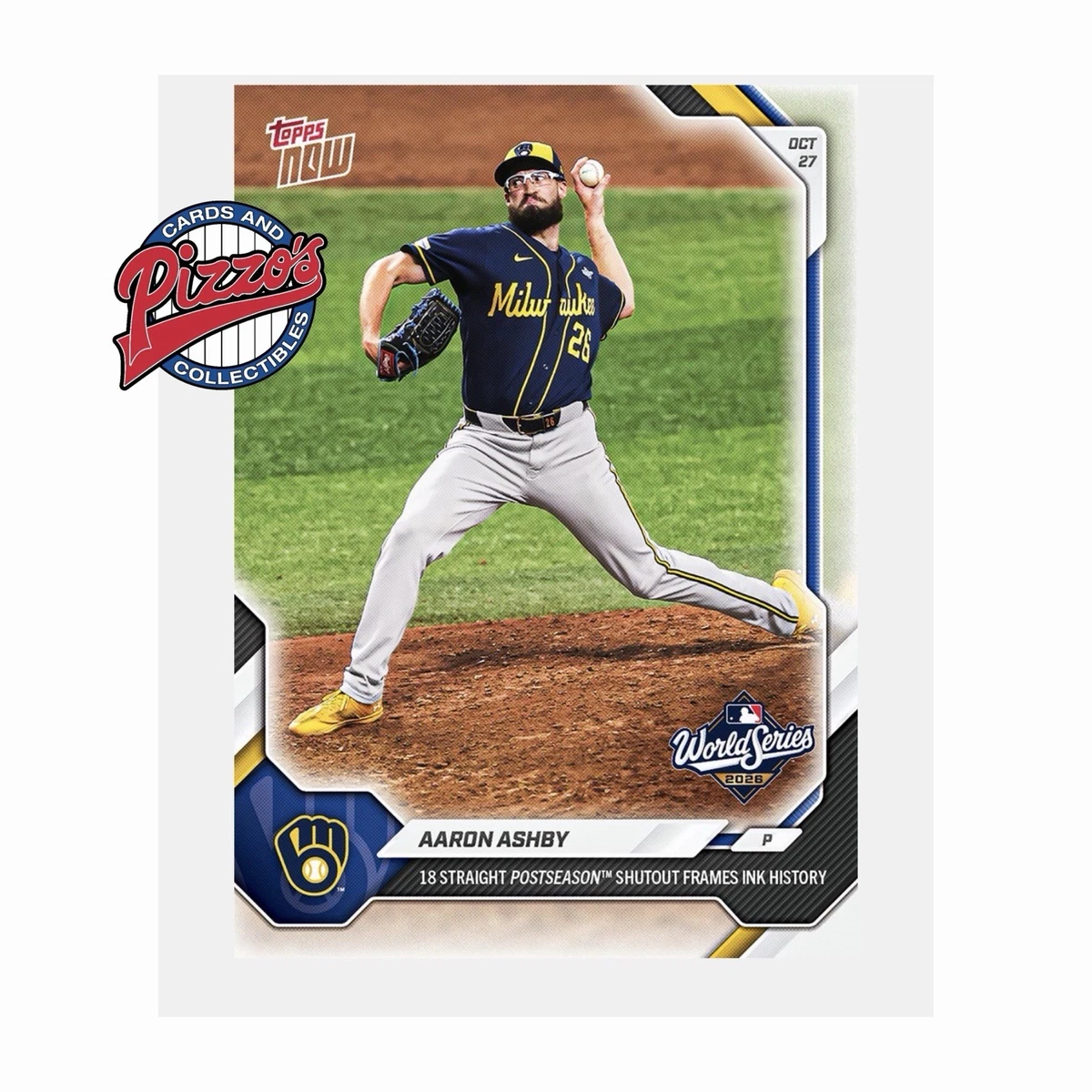 Tarjeta Aaron Ashby - 2026 MLB Topps AHORA 824 preventa