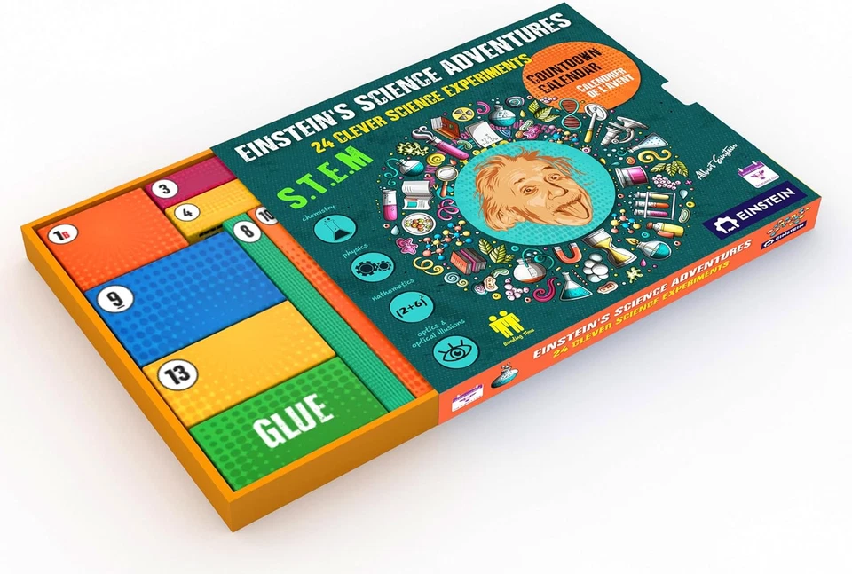 NUEVO 2025 Einstein Science Adventures - Kit Calendario de Adviento. 24 mandíbula asombrosa Foto 3 de 4