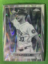 2022 Topps Chrome - Kyle Tucker #45 B&W Wave Refractor