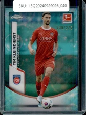 2024 Topps chrome bundesilga Tim Kleindienst /275 aqua choice wave #41