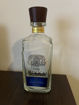 Japan THE NIKKA Premium Blended Tailored Whisky Empty Bottle only ( No Box )