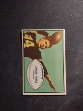 1953 Bowman #23 Jim Finks Pittsburgh Steelers HOF B Read VG