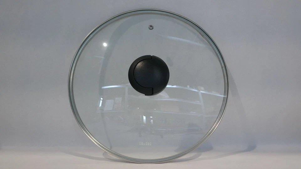 Coperchio In Vetro Ibili Con Manico Pieghevole 28 Cm, X 4 Cm Trasparente Altro - Immagine 2 di 3