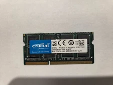 Crucial RAM 8GB DDR3L-1600 MHz CL11 Memory CT102464BF160B Brand New