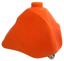 CRU Products Fuel Gas Tank for Honda 1988-00 XR 80 XR 100 Orange