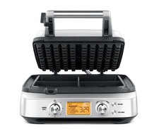 BREVILLE PRO 4 WAFFLE IRON BWM640 IN CHROME