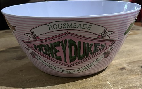 Harry Potter Hogsmeade Honey dukes Candy Shop Melamine 10” Bowl - 第 1/6 張圖片