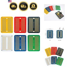 Mini PCB Prototype Board Solderable Breadboard for DIY Electronics, Compatibl...
