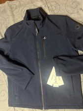 CALVIN KLEIN CASUAL DARK BLUE FULL ZIP. JACKET SIZE M MEN 150.00