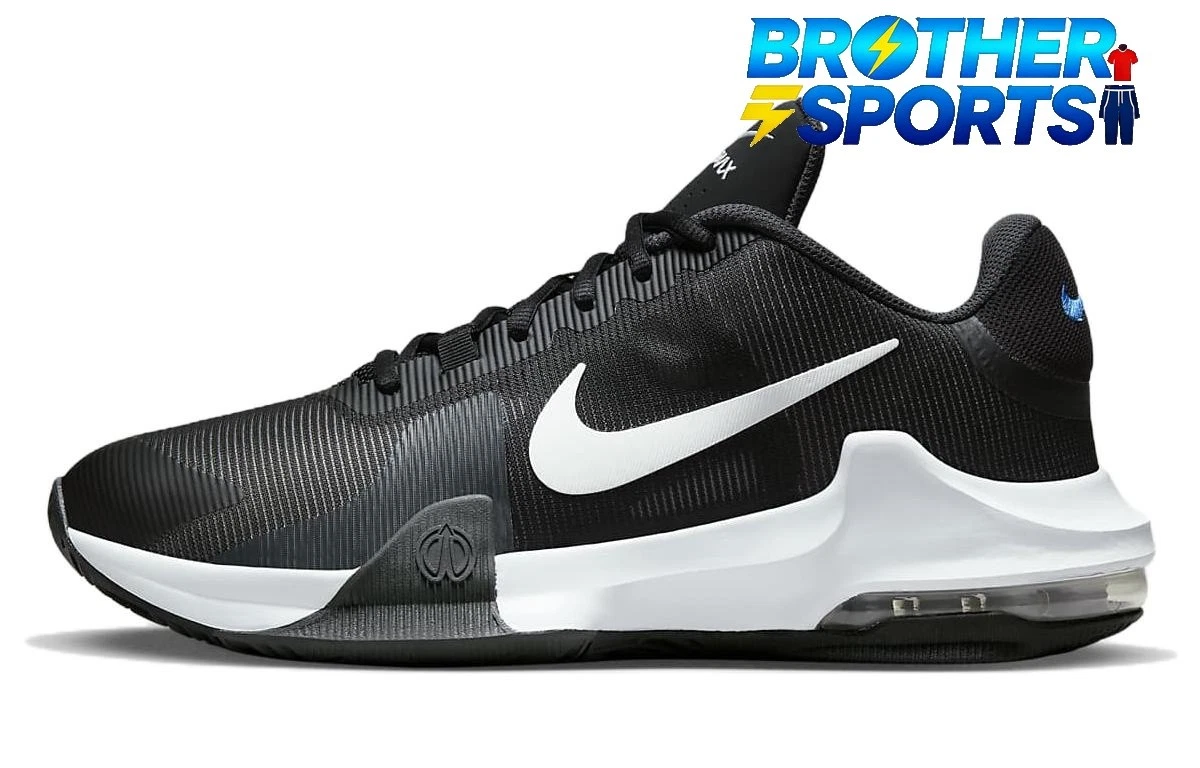 Nike Air Max Impact 4 Black White Racer Blue for Sale 