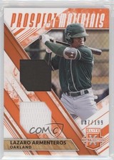 2019 Elite Extra Edition Dual Prospect Materials Orange Lazaro Armenteros 7at