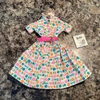 Vintage 1964 Mattel Barbie 'Learns To Cook' Dress #1673 Belt & Cookbook