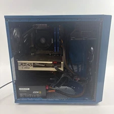 Fractal D Blue Gaming PC AMD Ryzen 5 3600 16GB RAM 512GB SSD Gold RX 5700 Evoke